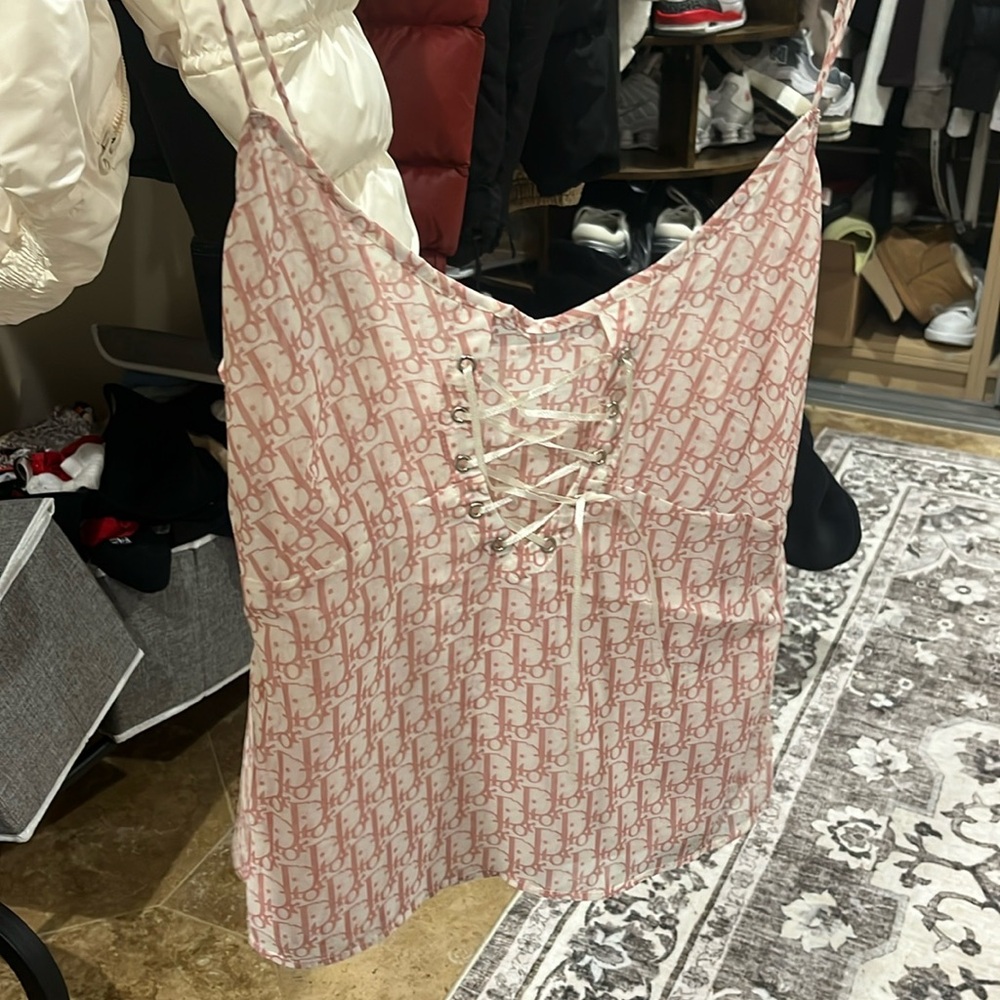 Dior tank top size small